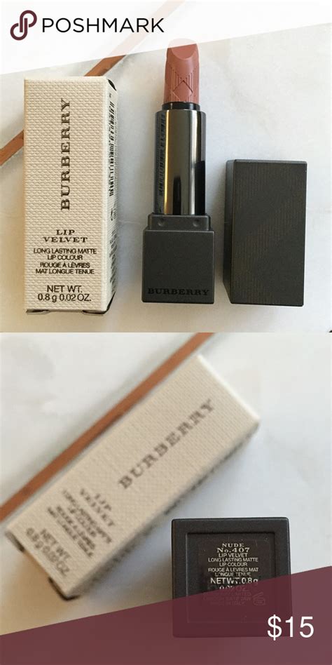 burberry lip velvet lipstick 407|burberry lips lip gloss.